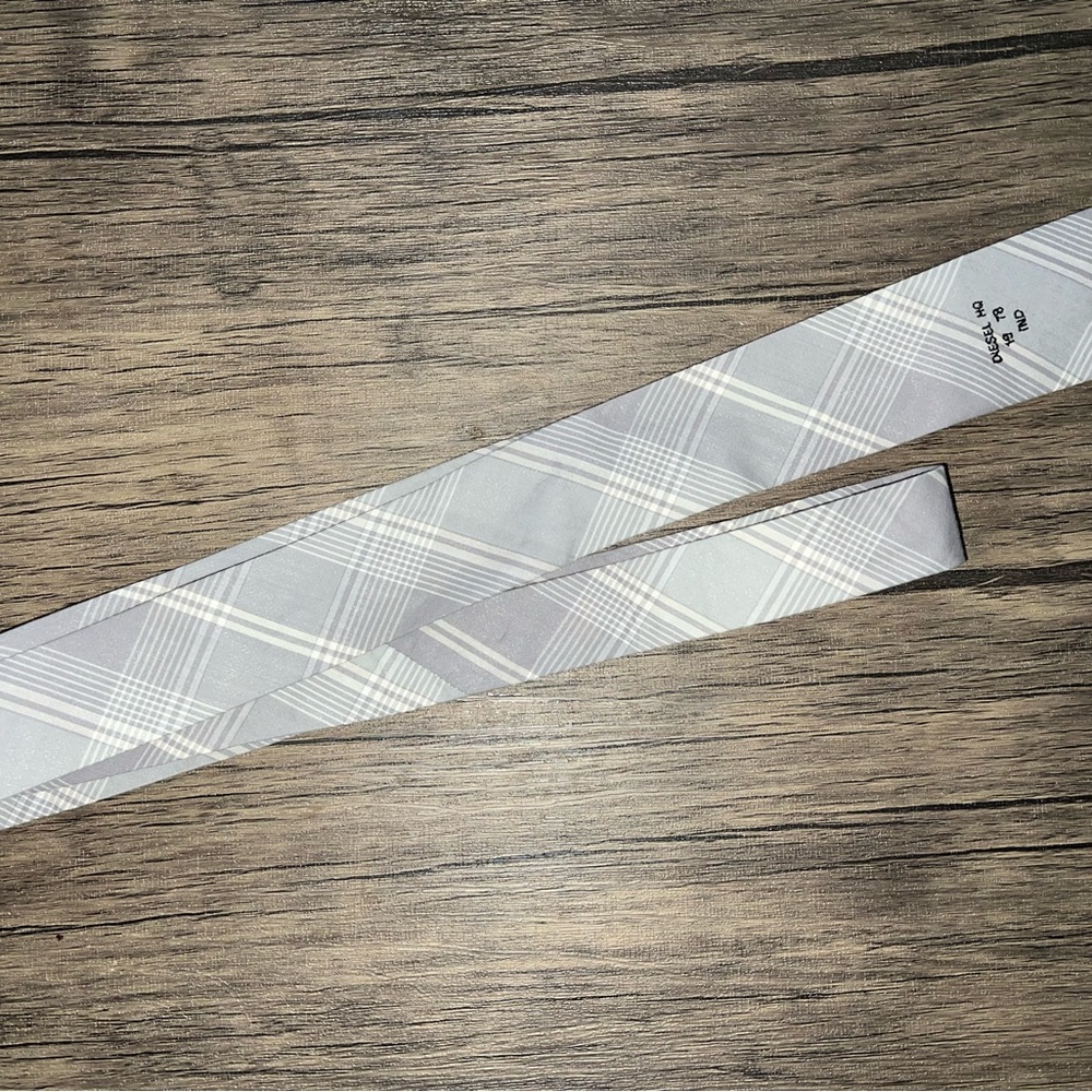 Skinny diesel tie in cotton